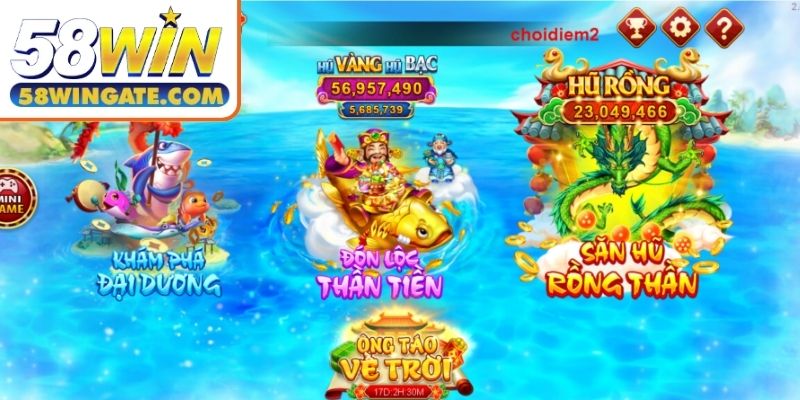 Các chế độ chơi trong game bắn cá Hitclub